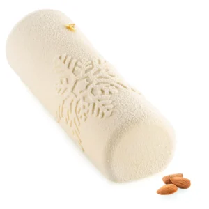 Snowfall Bûche – Moule silicone platine 1150 ml 20.482.13.0065 Silikomart