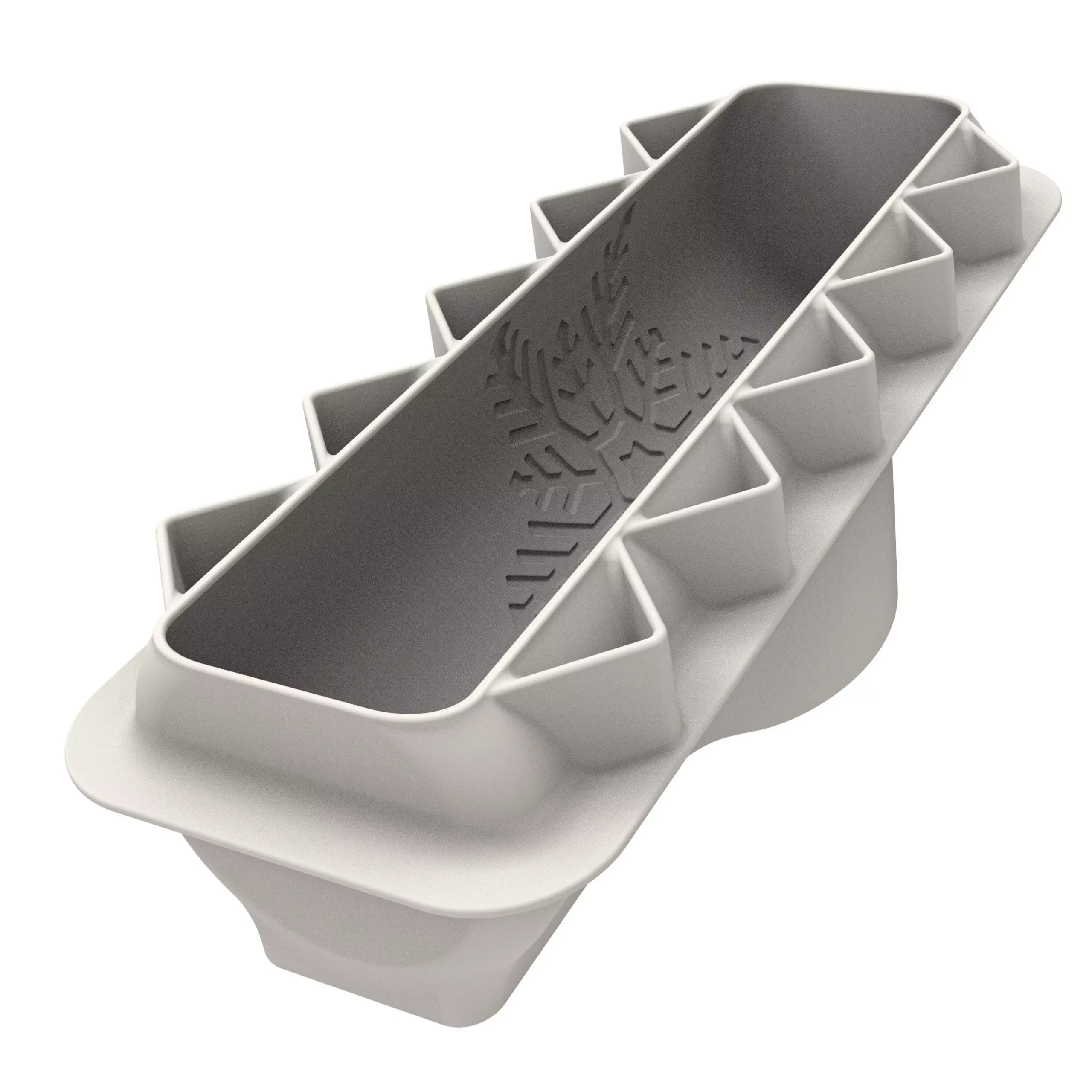 Snowfall Bûche – Moule silicone platine 1150 ml 20.482.13.0065 Silikomart