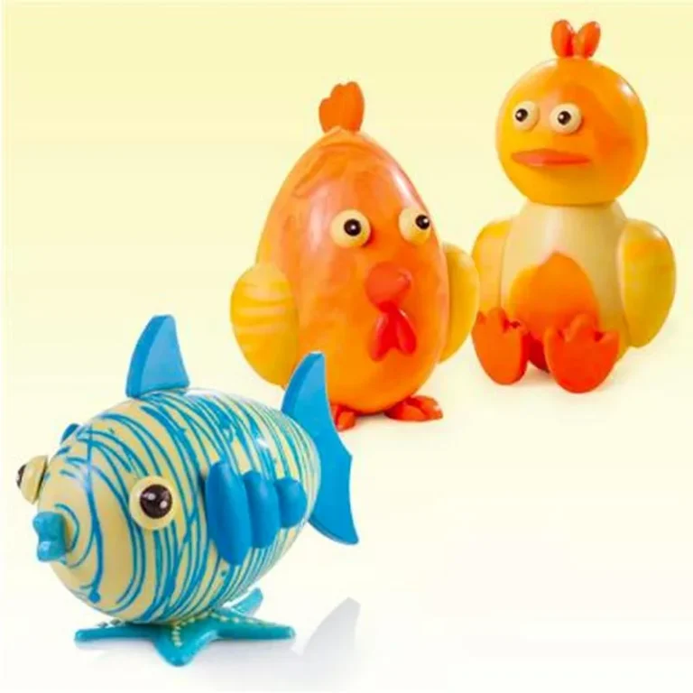 Moule poisson poule canard pâques