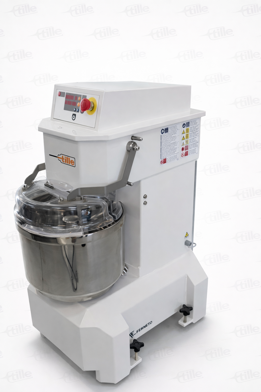 Pétrin à spirale 12kg de farine 230v