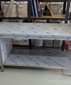 table inox 4 tiroirs