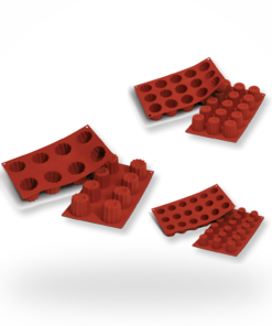 Moule silicone cannelés | 3 tailles