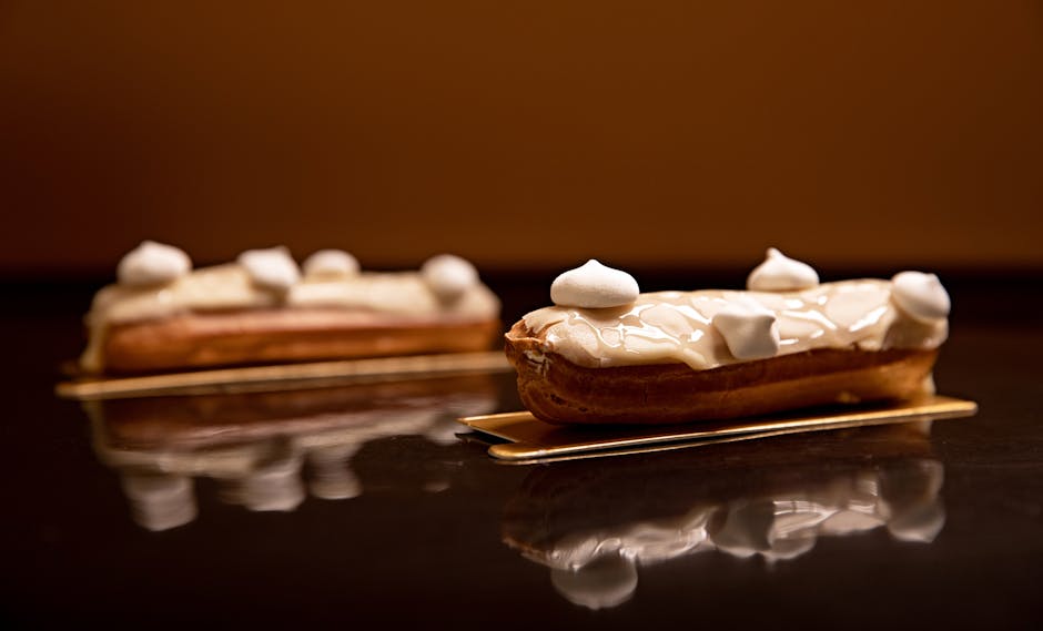 Éclair au chocolat pâtisserie raffinée