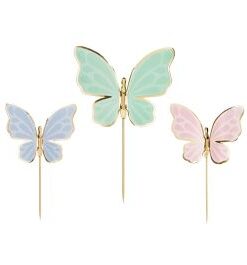 Toppers à gâteau papillon