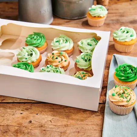 Boîte à Cupcakes blanche