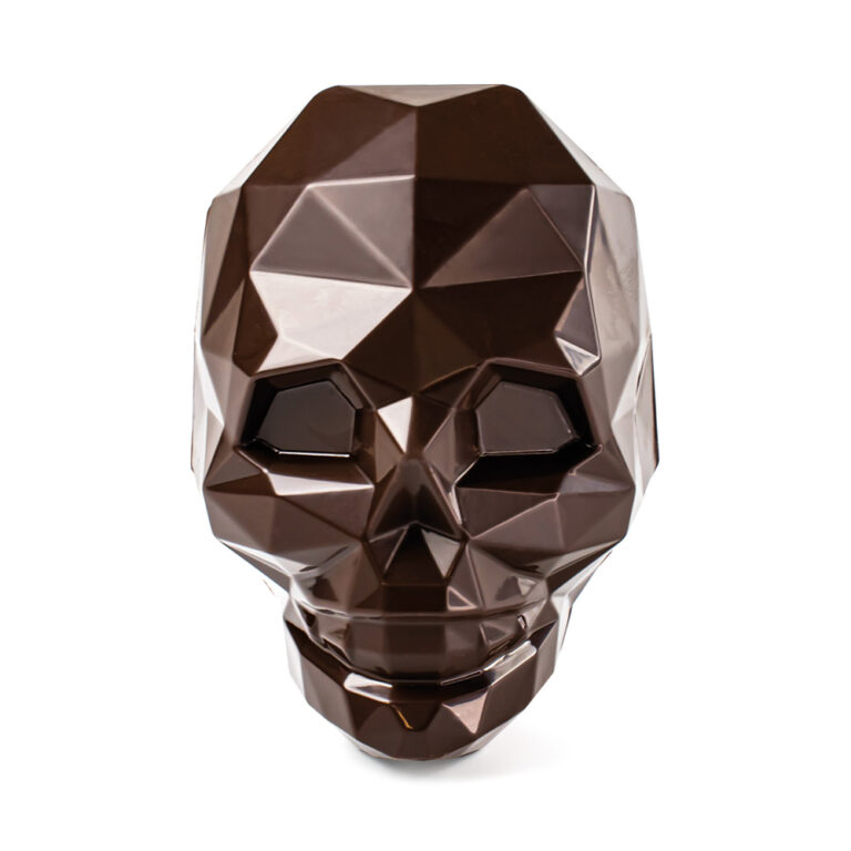 Moule chocolat 3D tête de mort Amleto