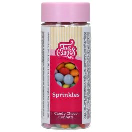 Confettis chocolatés multicolores type Smarties FunCakes