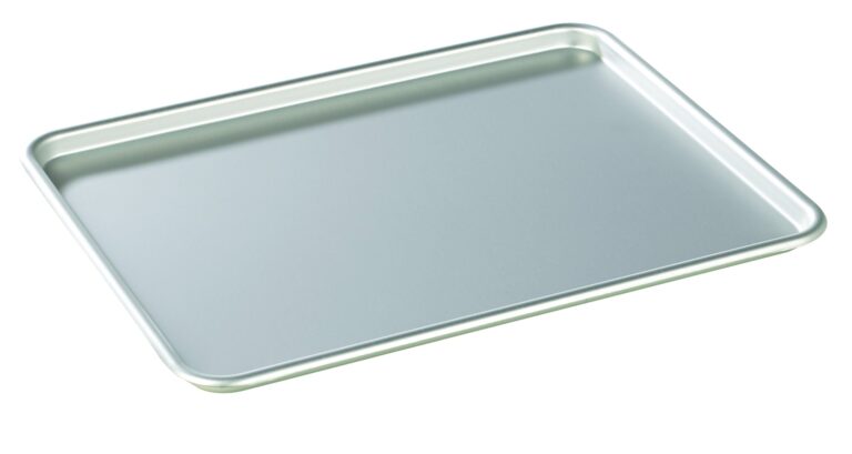Plateau anodise argent