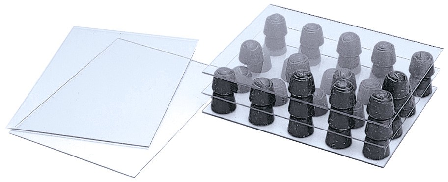 Plaque "intercalaire" pour chocolat