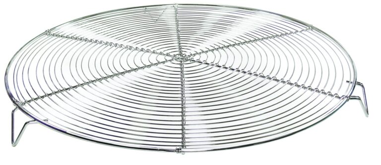 Grille ronde avec pieds