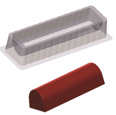 Gouttières à bûche  ronde GM ou PM