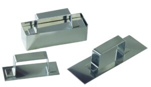 Poussoir à nonnettes rectangles