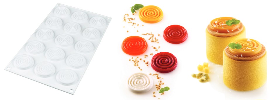 Moule silicone Tourbillon