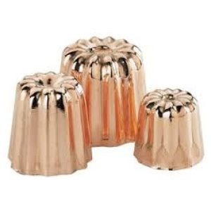 Canelé cuivre étamé