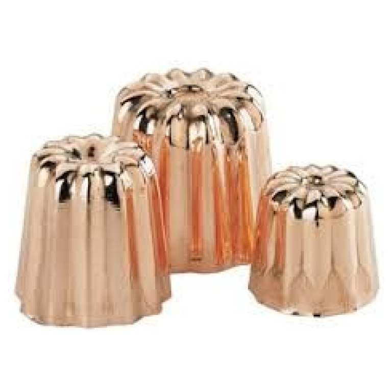 Canelé cuivre étamé