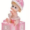 Bébé sur cubes - 9 cm