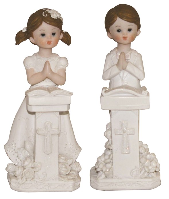 Communiant à genoux 13 cm