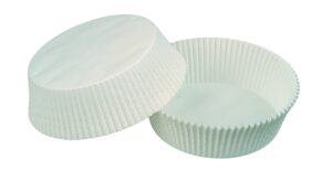 Caissettes rondes blanches calypso nordia 10bis 1201f70 1209 MyTille