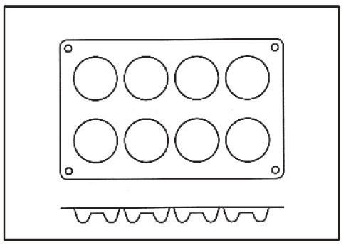 Flex 18 mini savarins