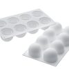 Moule silicone 8 Truffes