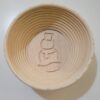 Banneton fond bois personnalisé 500gr