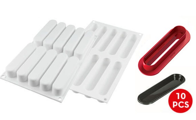 Moule silicone Fashion Éclair 80