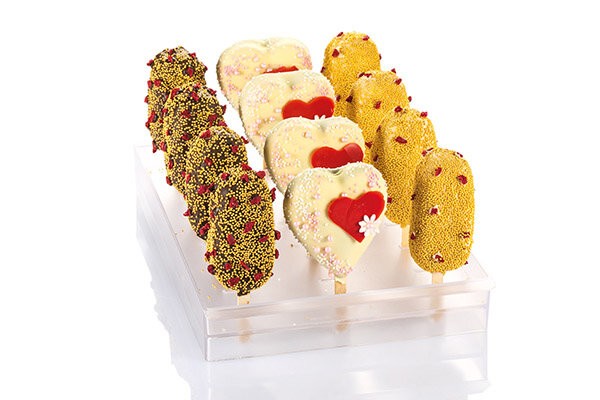 Support batônnets avec encoches