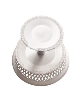 Plateau à étages ps blanc