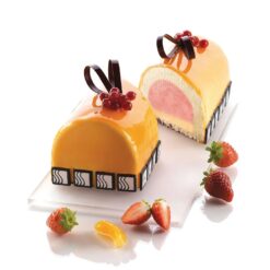 Moule à bûche GM ou PM Silikomart – Silicone platinum 565 ml à 1.3 L