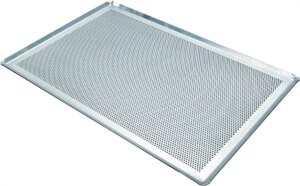 Plaque aluminium perforée
