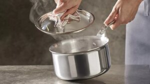 Casserole en inox avec couvercle Affinity De Buyer