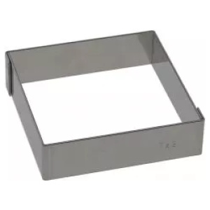 Carré à tarte inox