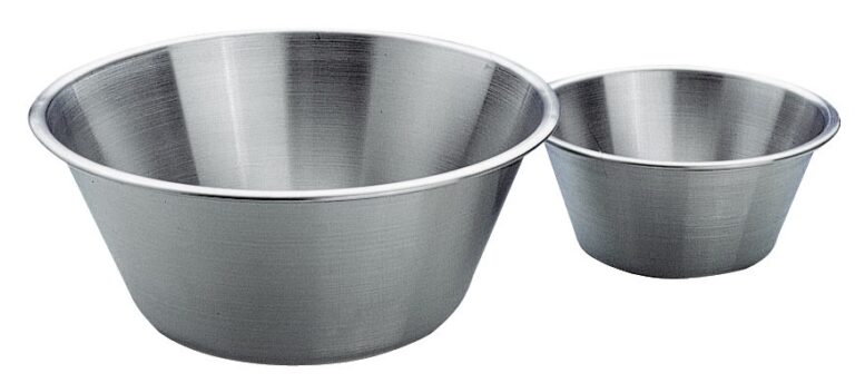 Bassine en inox