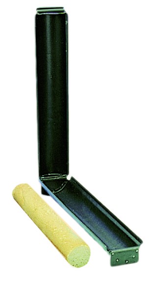 Mini Toast rond, tôle bleue