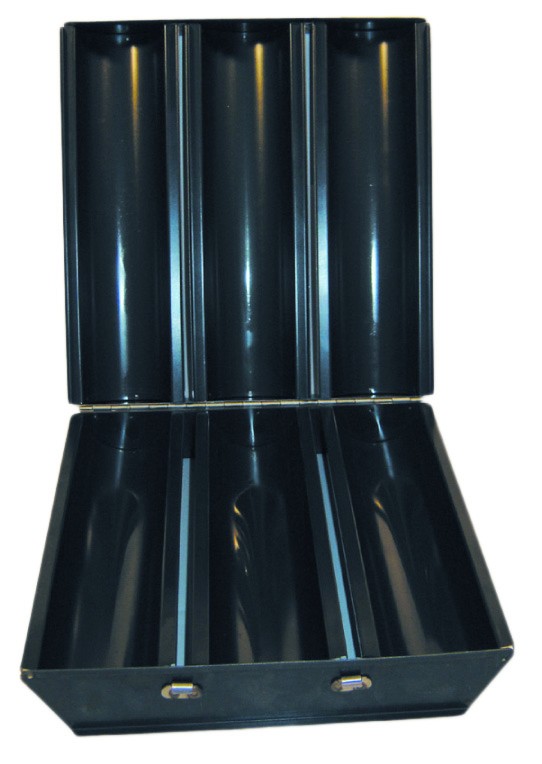 Mini Trioast rond, tôle bleue