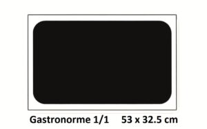 Boite + couvercle 1/1 53 x 32.5 cm