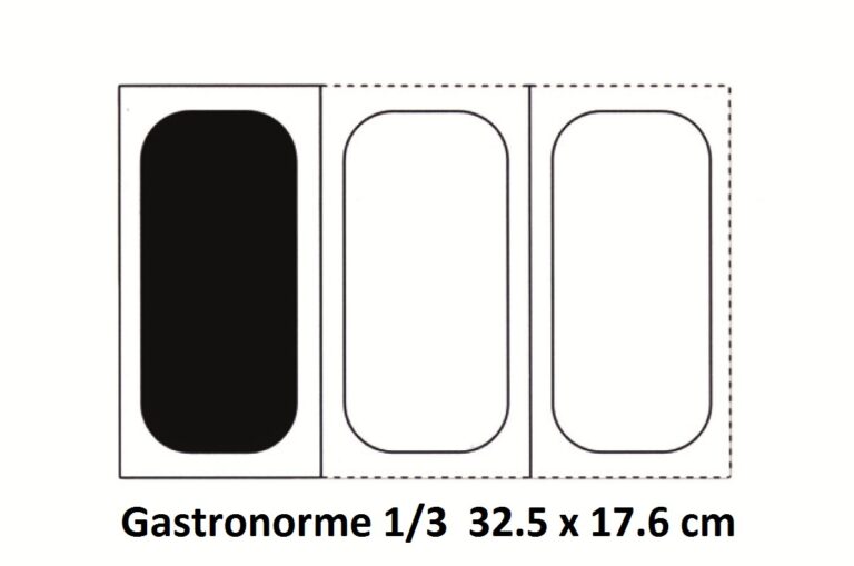 Boite + couvercle 1/3 32.5 x 17.6 cm