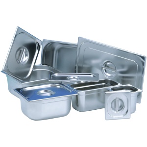 Bac inox 1/1 53 x 32.5 cm
