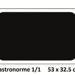 Bac inox 1/1 53 x 32.5 cm