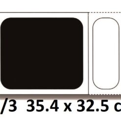 Bac inox 2/3 35.4 x 32.5 cm