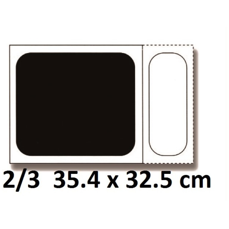 Bac inox 2/3 35.4 x 32.5 cm