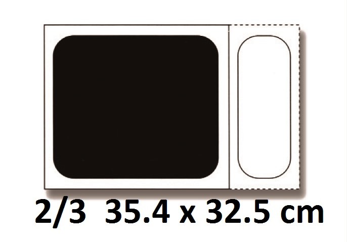 Bac inox 2/3 35.4 x 32.5 cm