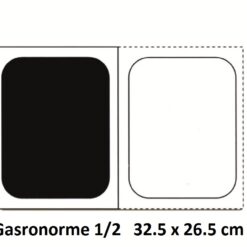 Bac inox 1/2 32.5  x 26.5 cm