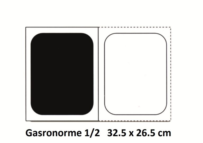 Bac inox 1/2 32.5  x 26.5 cm