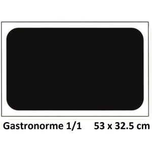 Bac inox perforé 1/1 53 x 32.5 cm