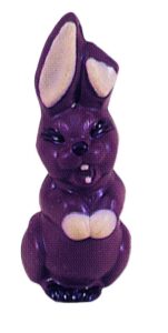 Moule choco "Lapin riant" PM, MM ou GM